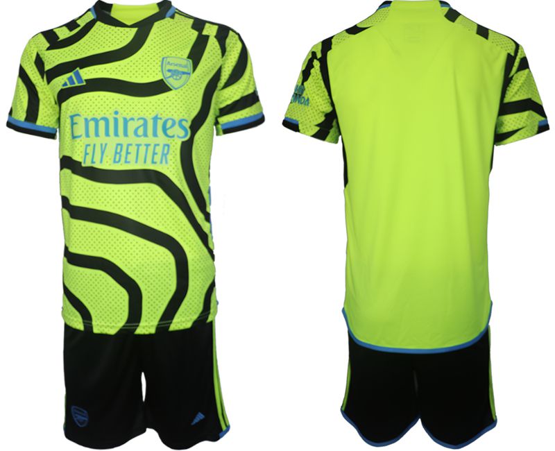 Men 2023-2024 Club Arsenal away blank green Soccer Jersey